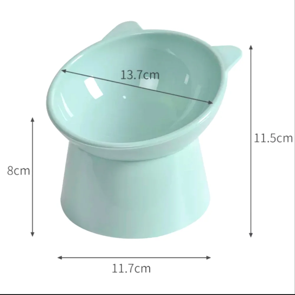 Really Cute Elevated Food Bowl Dog Cat NWT